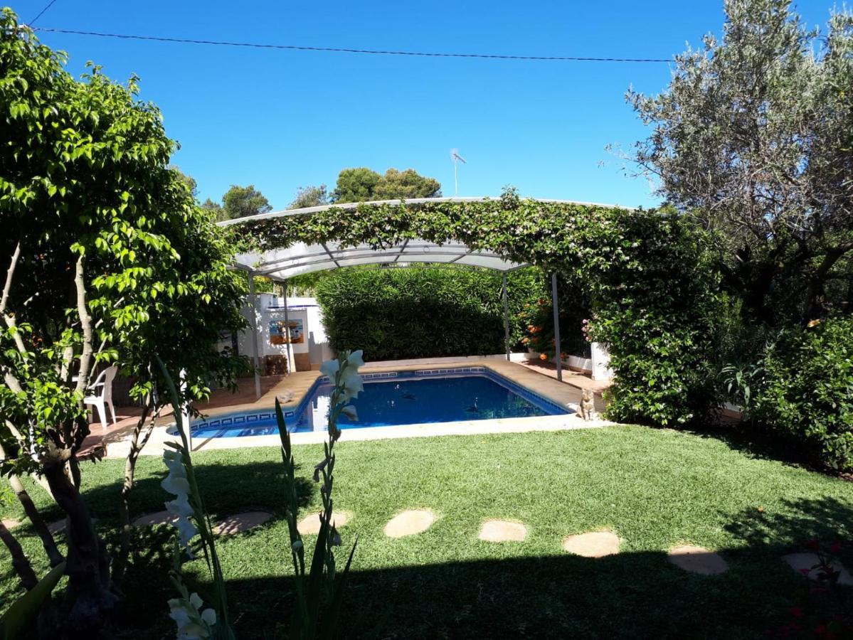 Villa Paradise Private Pool And Garden In A Natural Park For 9 Jávea Eksteriør bilde
