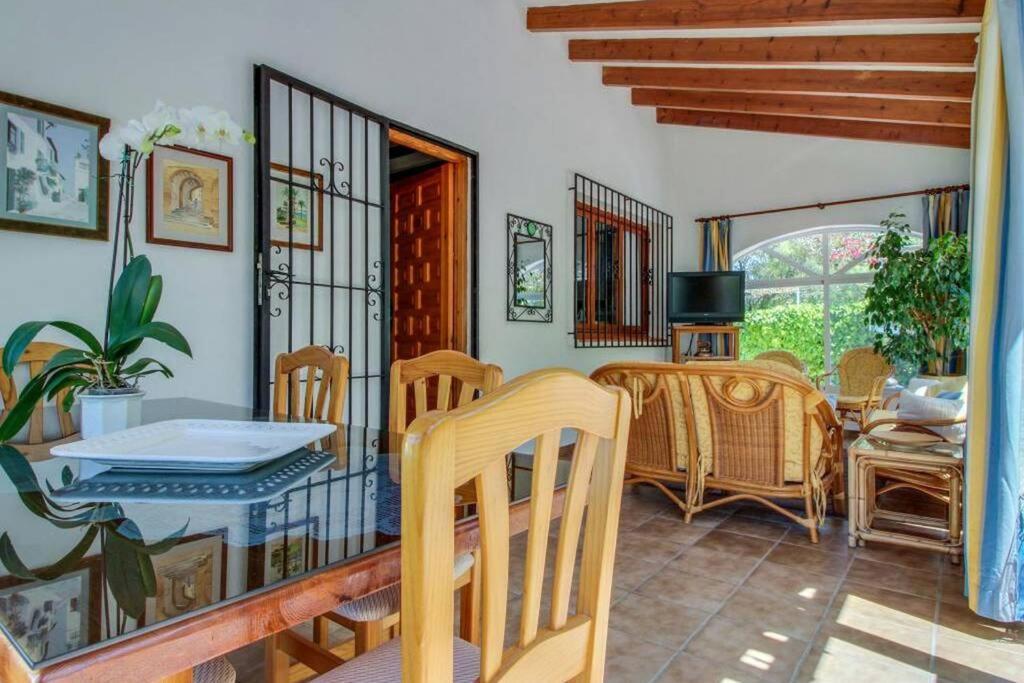 Villa Paradise Private Pool And Garden In A Natural Park For 9 Jávea Eksteriør bilde